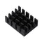 50Pcs 19x14x7mm Heat Sink Chip Special Radiator Aluminum Heat Conduction