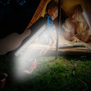 COB Work Lamp AA Battery Flashlight Magnetic Attraction Camping Light With Hook