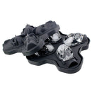 Honana 4 Grid Skull Silicone Ice Mold Trays For Jelly Candy Chocolate Mold 3D Skull Ice Mold