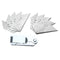 Multifunctional Utility Money Clip Fixed Blade Folding Hunting Camping Rescue Survival Tools