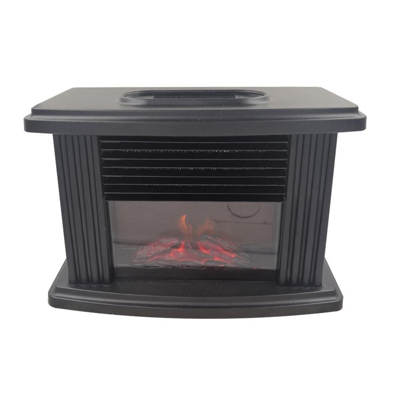 Mini Fireplace Heater Instant Heating Household Electric Air Heater 1000W with Overheating and Power-off Protection