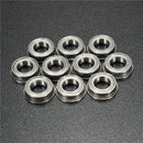 10pcs MF106ZZ 6x10x3mm Flange Ball Bearing