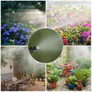 10M Drip Irrigation Kit Garden Misting Cooling System 32.8ft Blank Distribution Tubing Hose for Garden Greenhouse Flower Bed Patio Lawn