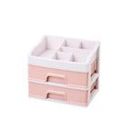 Plastic Cosmetic Drawer Makeup Organizer Makeup Storage Box Container Nail Casket Holder Desktop Sundry Case