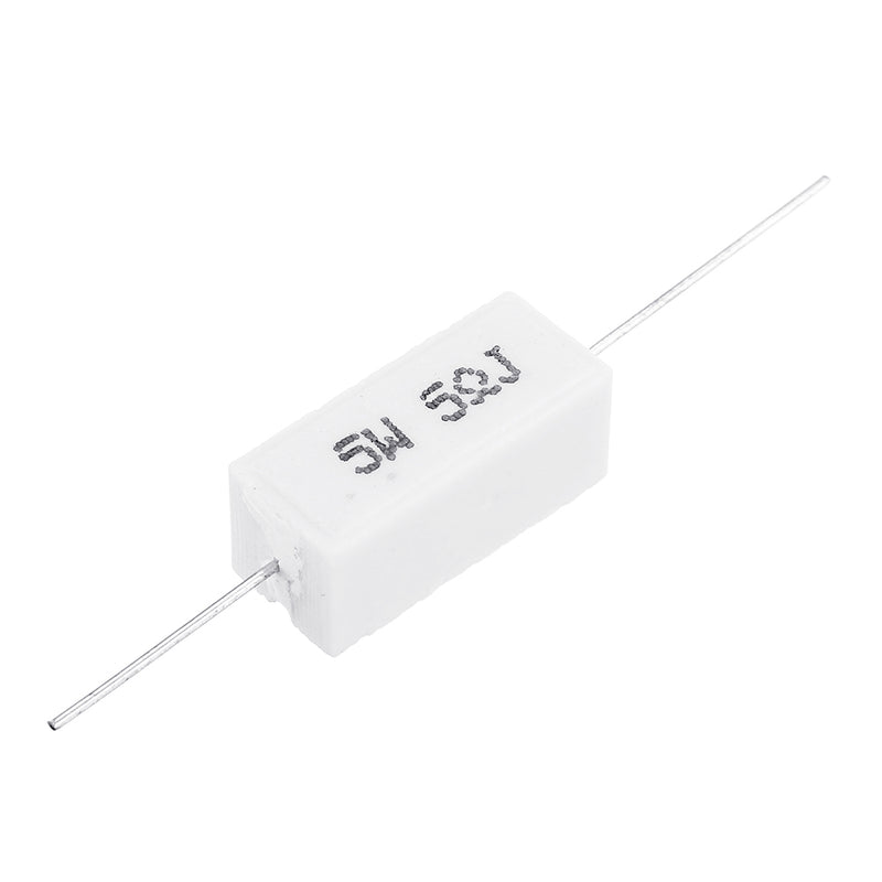 10pcs 5W 5 ohm 5R Ceramic Cement Resistor