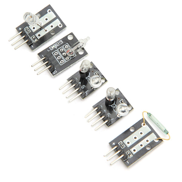 Geekcreit 45 In 1 Sensor Module Board Starter Kits Upgrade Version Geekcreit for Arduino - products that work with official Arduino boards