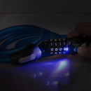 BIKIGHT 1.2M/1.5M Four Password Anti-theft Mountain Bike Code Lock LED Light Cable Bike Lock
