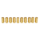 50pcs M3 Brass Female Threaded Hex Standoffs Spacer Nut 4/6/8/10/12mm