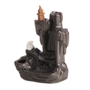 Ceramic Incense Holder Burner Backflow Incense Burner Waterfall Holder Home Decorations With 10 cones