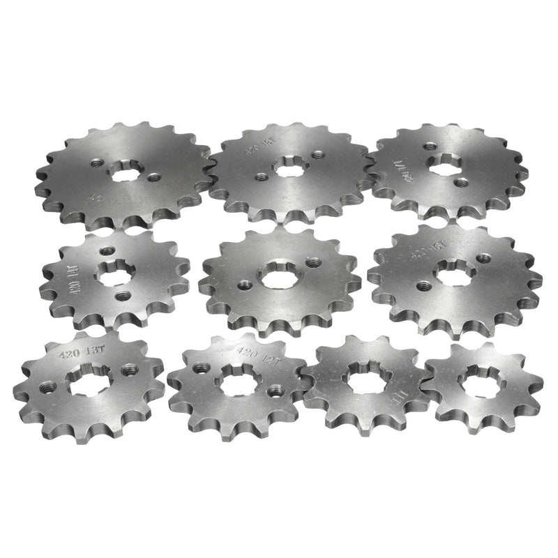 420 10/11/12/13/14/15/16/17/18/19 Teeth Counter Sprocket For 70cc 110cc 125cc Motorcycle