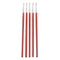 1Pce Short Handle Artist Paint Brush Set Round Shape Nylon Hair Hook Line Pen Brush Set