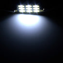 39MM White 9 SMD Number Plate Interior LED Reading Light Festoon Bulbs Error Free