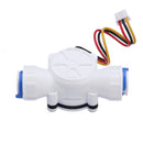 3/8"Quick Fit Plastic TurbineHall Meter Water Flow Sensor For Water Liquid Id10 mm