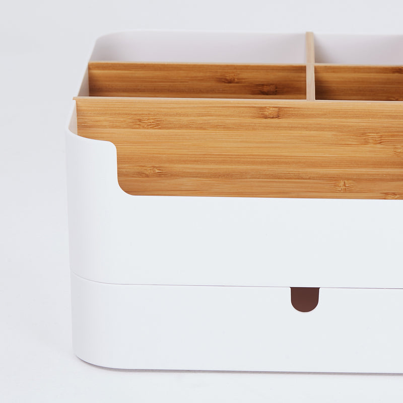 CHENGSHE Multi-functional Desktop Storage Box Organizer Bamboo Cosmetic Storage Display Drawer Box from Xiaomi Youpin