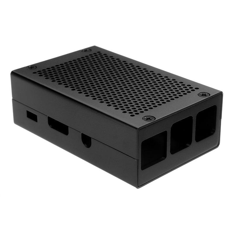 Silver/Black Aluminum Case Metal Enclosure With Screwdriver For Raspberry Pi 3 Model B+(plus)