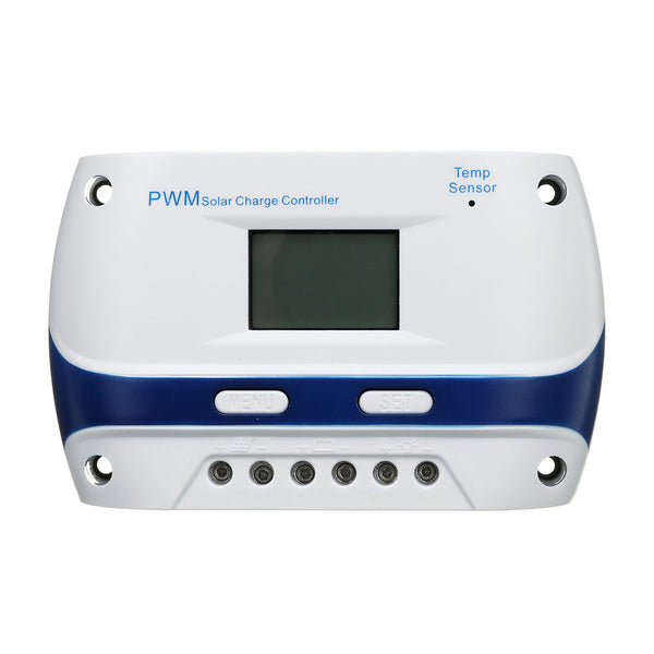 LT2024 LCD 30/40/50A PWM Solar Controller LCD Solar Charge Controller Dual USB Solar Panel Controller