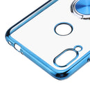 Bakeey Ring Holder Color Plating Hard PC Protective Case For Xiaomi Redmi Note 7 / Redmi Note 7 Pro
