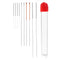 5pcs 0.2/0.4/0.6/0.8/1.0mm MK10 Extruder Nozzle Each + 2pcs 0.2/0.4/0.6/0.8/1.0mm Cleaning Needle Each Kit For 3D Printer Parts
