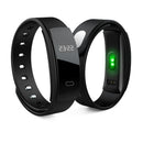 QS80 Blood Pressure Heart Rate Health Monitor Healthy Band Sport Sleep Smart Bracelet IP67 Waterproof