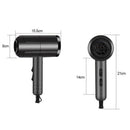 2000W Salon Electric Hair Dryer 6 Gear Black Hair Dryer Cold & Hot Air Hair Care Hair Dryer 3700 Wind Power Hairdressing Portable Travelling