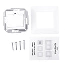MoesHouse WS-EUY1-W EU Standard 1 Gang Smart Push Button Switch Smart Life Tuya Wireless Remote Control Work with Alexa Google Home
