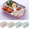 Portable Stainless Steel Insulated Lunch Box Bento Food Container Thermal Case