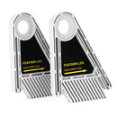 Drillpro Multi-purpose Double Feather Board Set for Table Saws Router Table Miter Saws Miter Gauge Slot