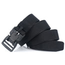 AWMN MB19 125cm x 3.8cm Military Tactical Belt Adjustable Nylon Belt Waist Belt Polyester Magnetic Buckle