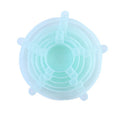 6Pcs/set Silicone Stretch Suction Lids Reusable Cover Pan Bowl Stopper Kitchen Storage Container