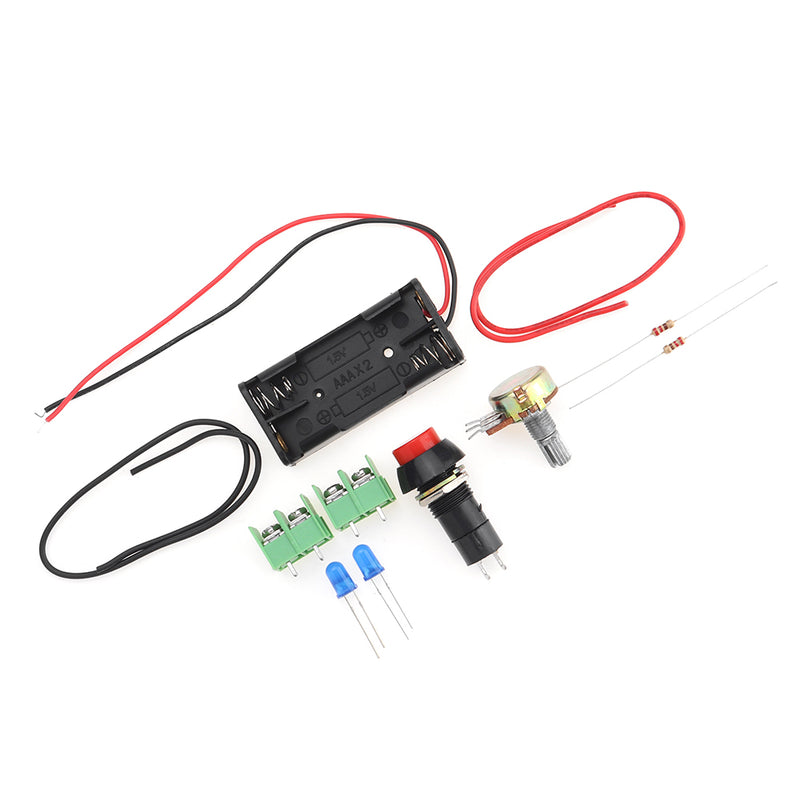 Electronic DIY LED Dimming Lights Series and Parallel Circuit Technology Small Production Kit