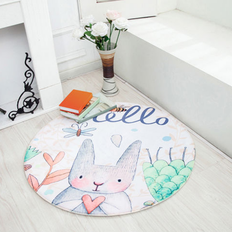 Soft Cotton Baby Kids Game Gym Activity Play Mat Crawling Blanket Floor Rug Baby Play Mat