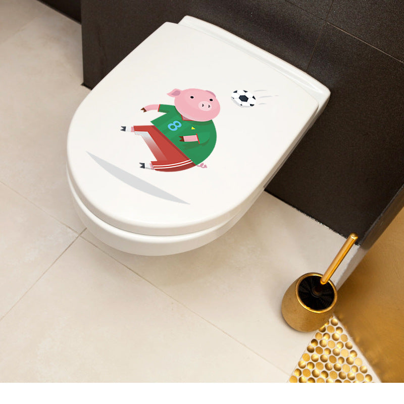 Miico SK7182 Animal Football Team Children's Room Cabinet Sticker Door Sticker Wall Sticker DIY Stickers