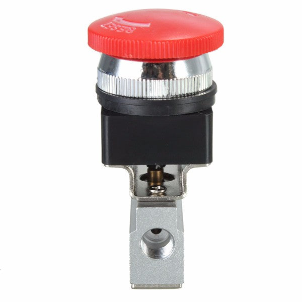 2 Way 2 Position Pneumatic Mechanical Valve 1/8 Inch Thread Push-button Switch Valve