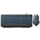 Rapoo V120S USB Wired 104 Key Backlit Gaming Keyboard and 6400DPI Optical Mouse Combo