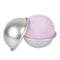 6PCS DIY Metal Salt Bath Ball Mold Alloy Ball Sphere Round Balls Mould Crafting