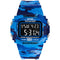 SMAEL 1801 Men Camouflage Cowboy Style Luminous 5ATM Waterproof Digital Watch