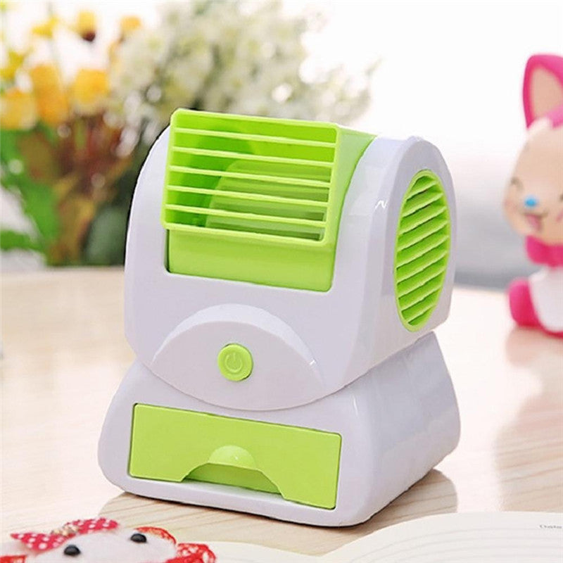 Mini Portable Aroma USB Bladeless Fan Air-Conditioning Electric Cooler Fragrance