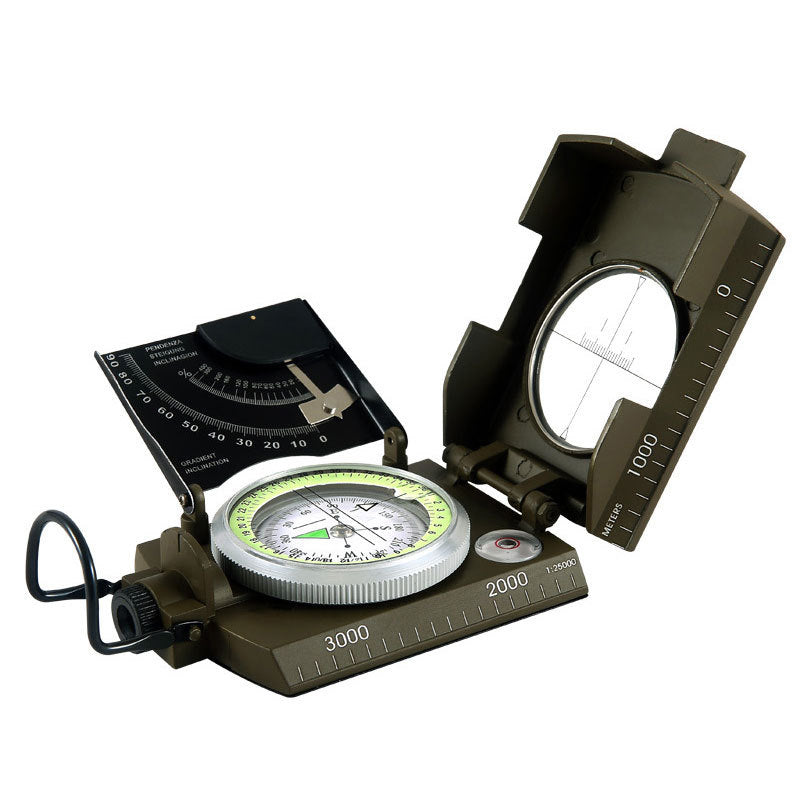 EYESKEY EK4076 Outdoor Multifunctional Compass Waterproof Geological Compass Camping Survival