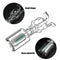 Modern Design 100MM Green Glass Skull Smoking Water Pipe Durable