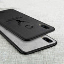BAKEEY Deer Shockproof Cloth&TPU Protective Case For Xiaomi Redmi Note 7 / Redmi Note 7 Pro