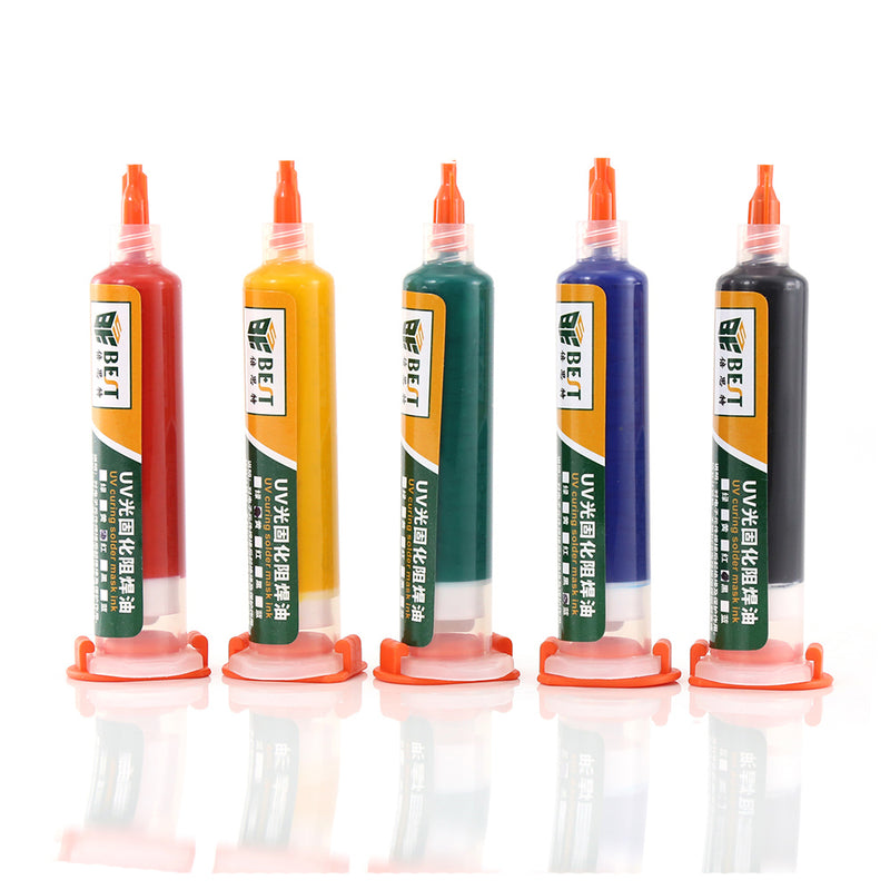 BEST UV Curing Solder Mask Ink BGA PCB Paint Prevent Corrosive Arcing Soldering Paste Flux