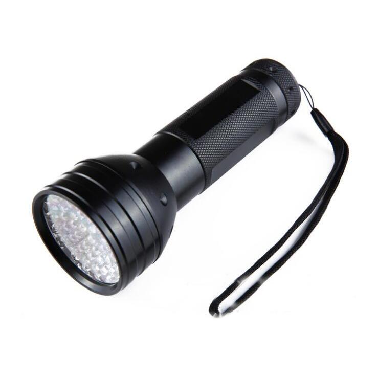 XANES 51xLED UV LED 395NM 3W Power Aluminum Ultraviolet UV Flashlight AA