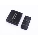 4 In 1 Out SPDIF/TosLink Digital Fiber Audio Switcher With The IR Infrared For Video