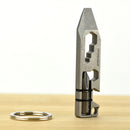 TITANER 4 In1 Titanium Alloy Multifunctional Tools Opener Wrench Screwdriver Knife Pendant EDC Survival Tools