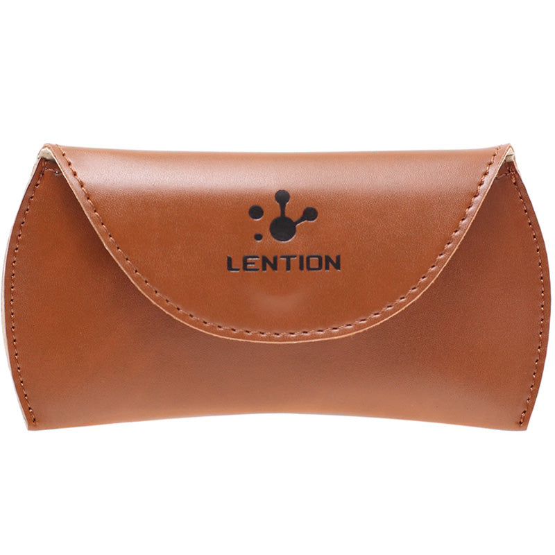 Lention Wireless Mouse Leather Bag Pouch For MacBook Air Pro
