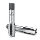 2pcs M12-M20 1.5mm Pitch High Speed HSS Right Hand Straight Fine Screw Tap Metric Tool
