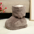 Electric Foot Winter Warmer Shoes Plush Heating Warm Slipper Feet Heat