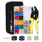PARON JX-D4T 4 in 1 AWG20-10 Crimper Plier Wire Crimper Tools Kit Ratchet Plier Hand Tools with 850Pcs Terminals