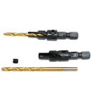 5pcs HSS Countersink Drill Bit Set #5 #6 #8 #10 #12 Woodworking Counter Bore Screw Tool