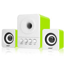 SADA D-203 Universal Desktop Stereo 3.5mm Aux Speaker USB Wired Loudspeaker for PC Tablet Phone